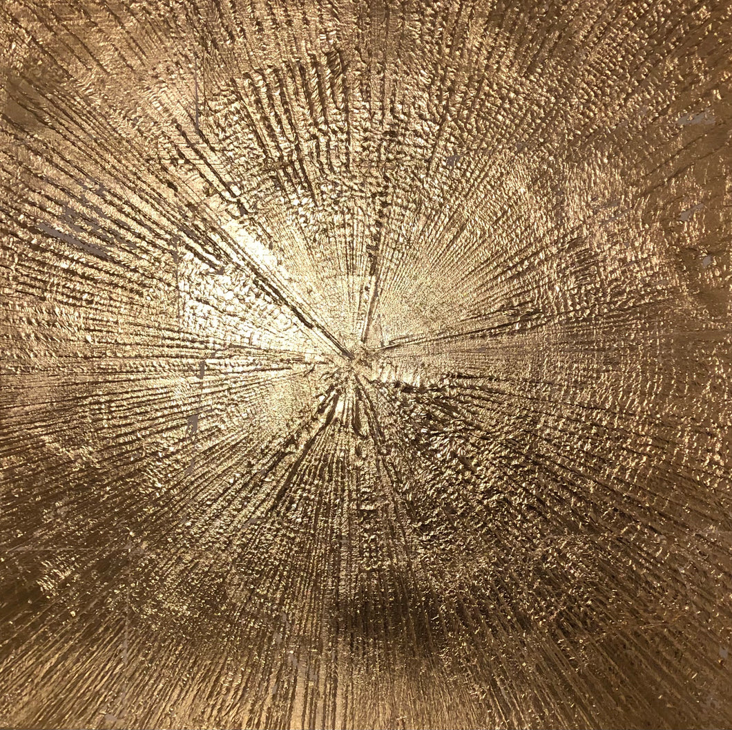 Gold Leaf on canvas