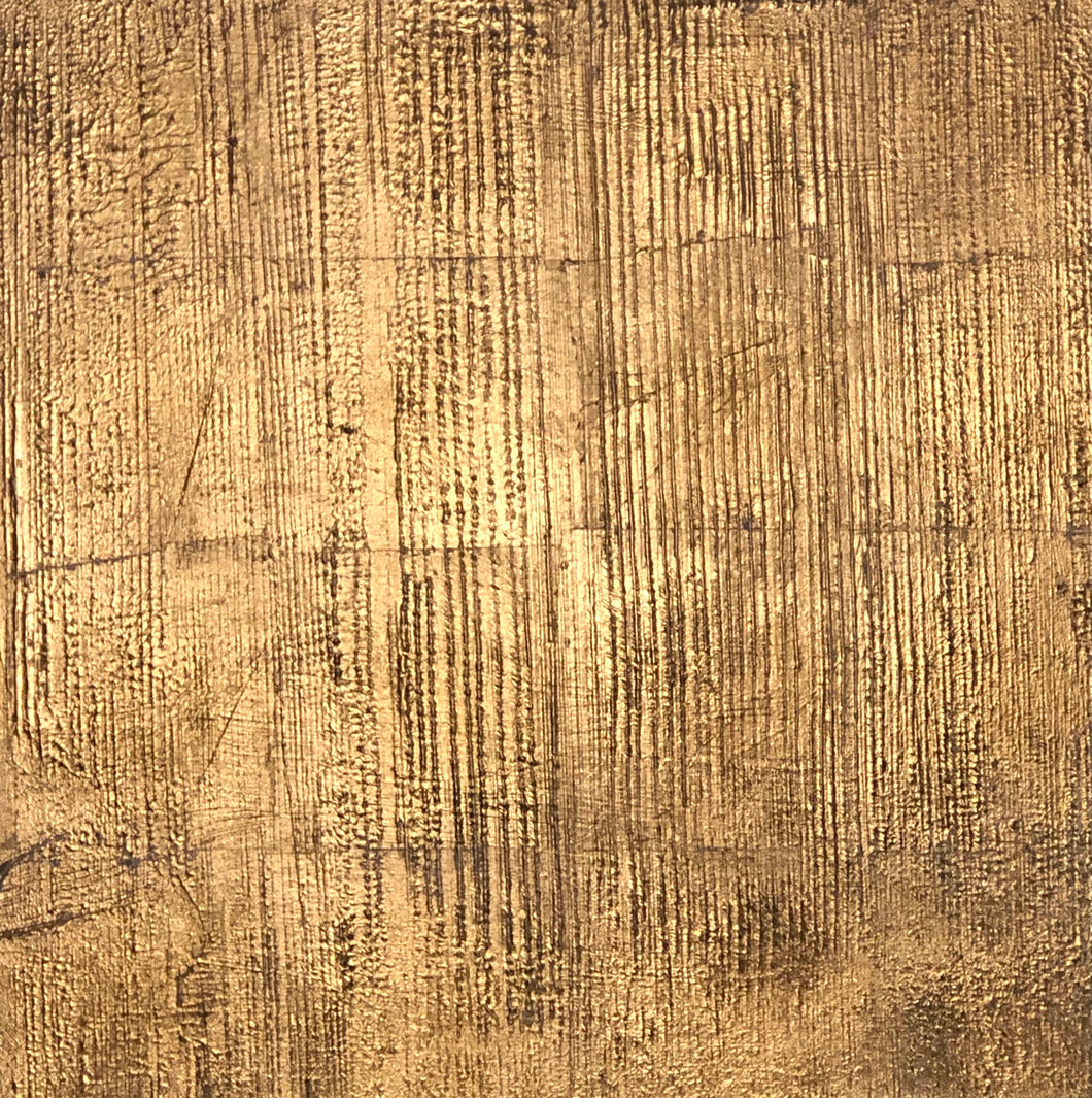 Gold Leaf on Canvas