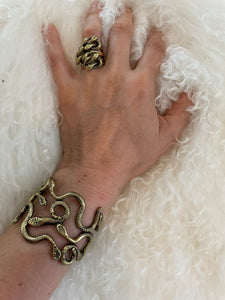 Anillo Triple Serpiente